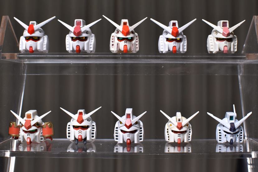 ガンプラ》「Ver.2.0」以降、“狂気”を感じる！ 歴代MG「ナナハチ」頭部