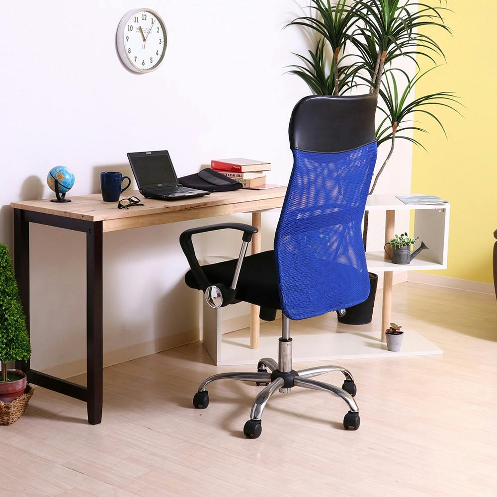 メッシュハイバックチェアー HF-98 BL【別送品】 | ホームオフィス