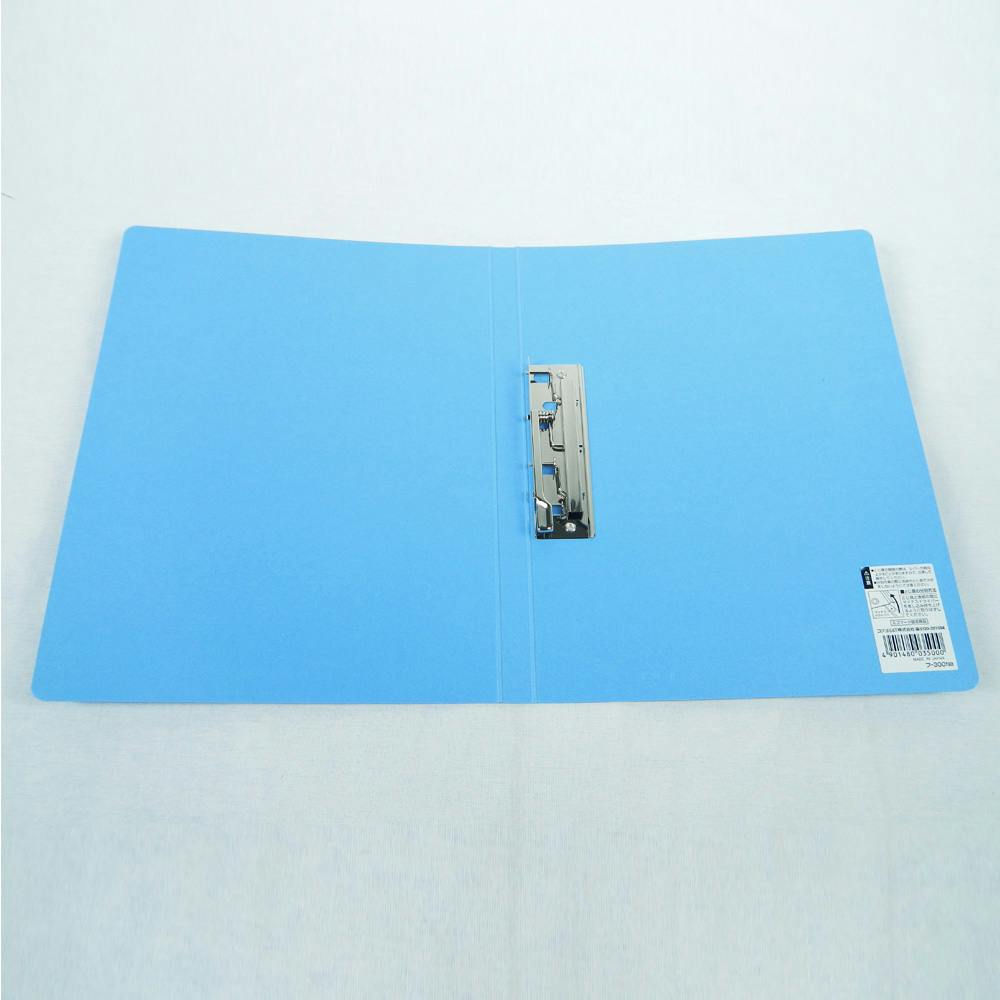 コクヨ レバーファイル MZ 色厚板紙 A4縦 10mmとじ 青 フー300NB