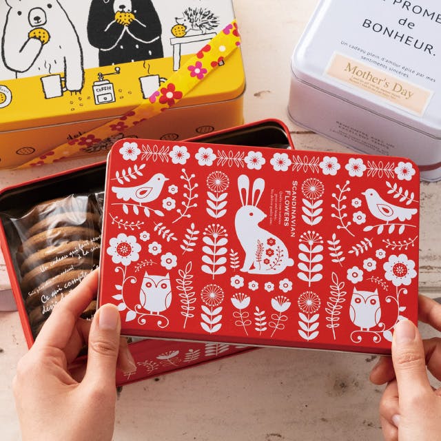 ヘッズ BOX－缶 W195×D125×H70mm 6個 HEADS SVF-CAN1 | 文房具