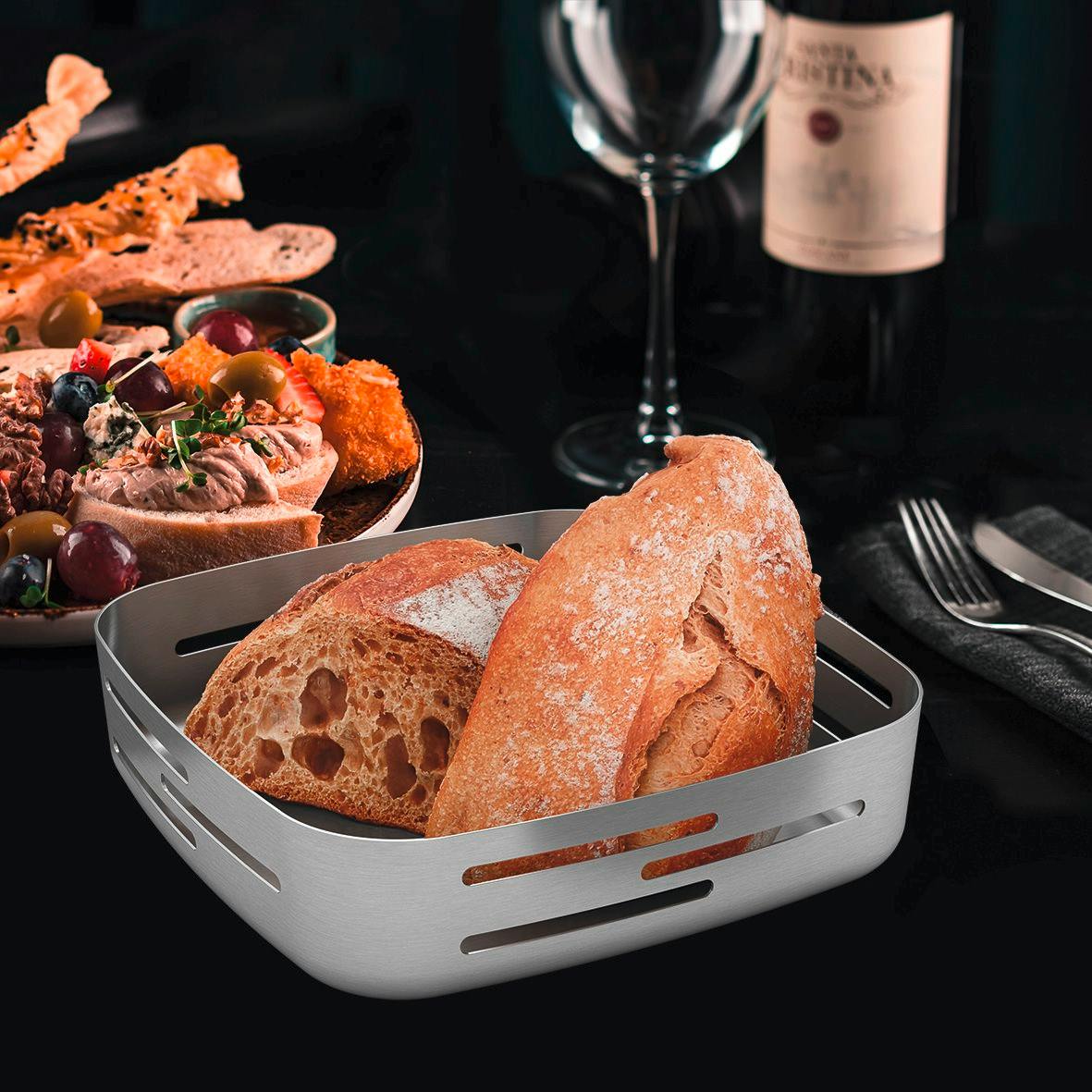 ブレッドバスケット｜ZACK 30660 PANORE ブレッドボウル パンかご パン