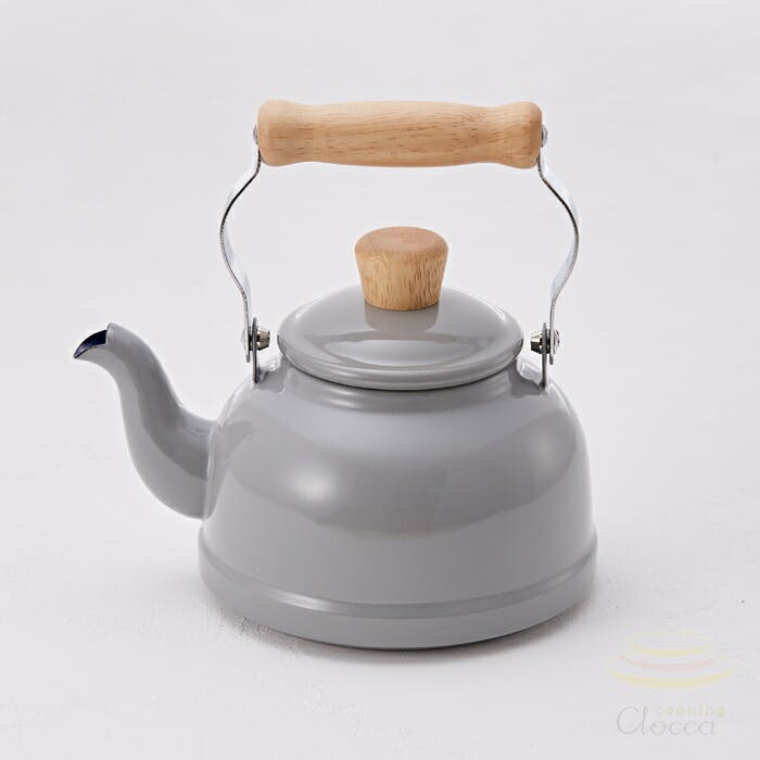 富士ホーロー コットン ホーロー ケトル 1.6L IH対応 CTN-1.6K Cotton