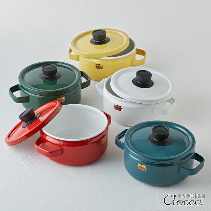 富士ホーロー ソリッド ホーロー キャセロール 20cm 3.0L ガス火 IH