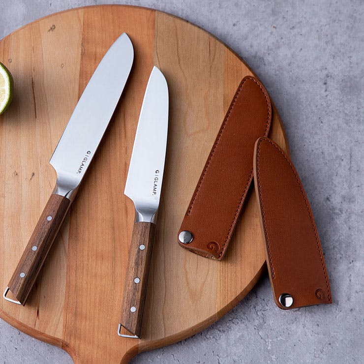 GLAMP. グランプ 牛革製ナイフカバー LIMON【包丁ケース 持ち運び