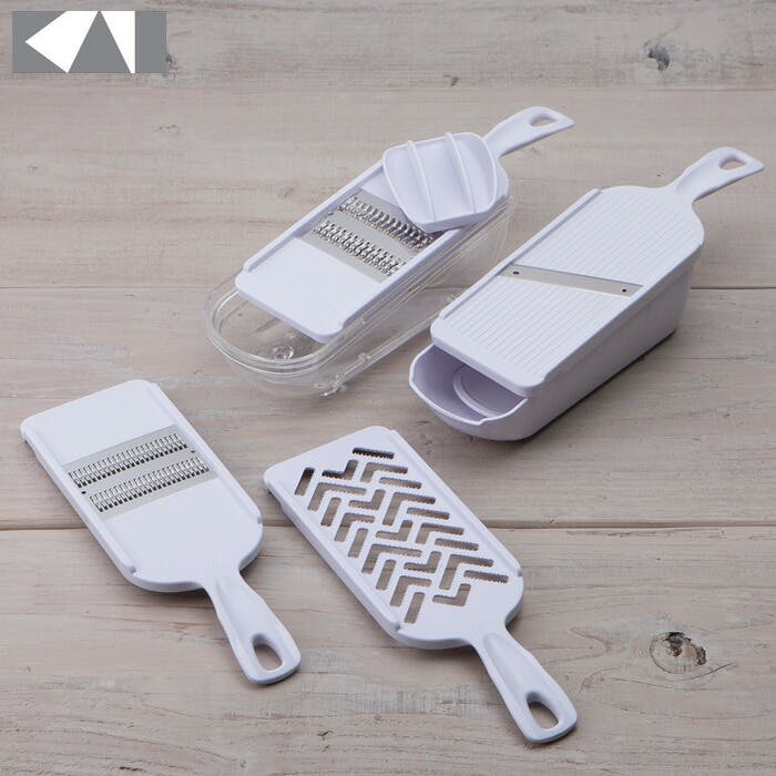 貝印 セレクト100 調理器セット DH3027【スライサー おろし器 おろし金