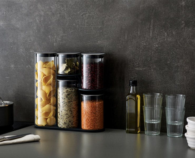 ジョセフジョセフ ポディウム 100 ガラスストレージ 5ピースセット