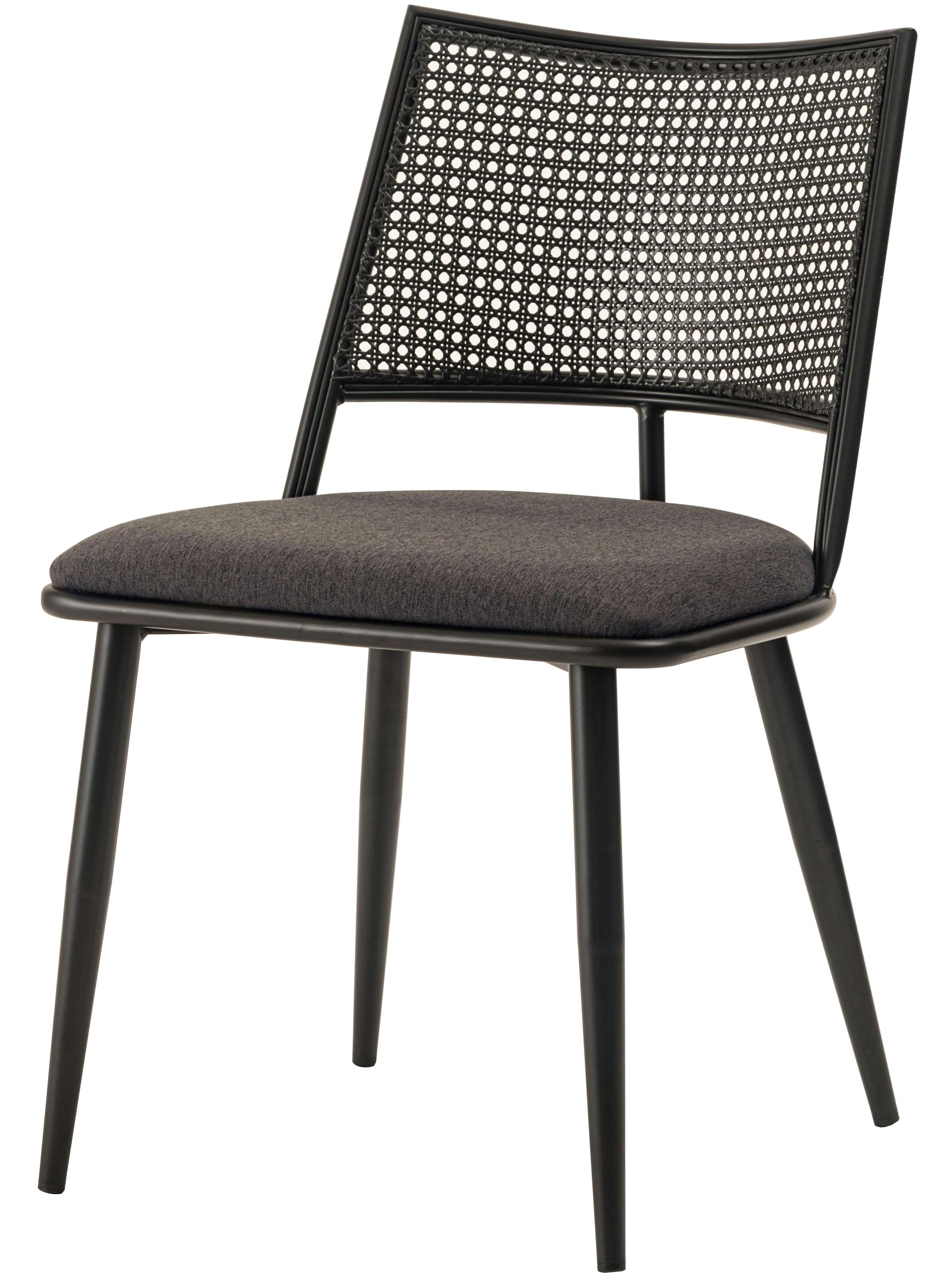 Room Essence チェア W49×D57×H78×SH46 ダークグレー 完成品