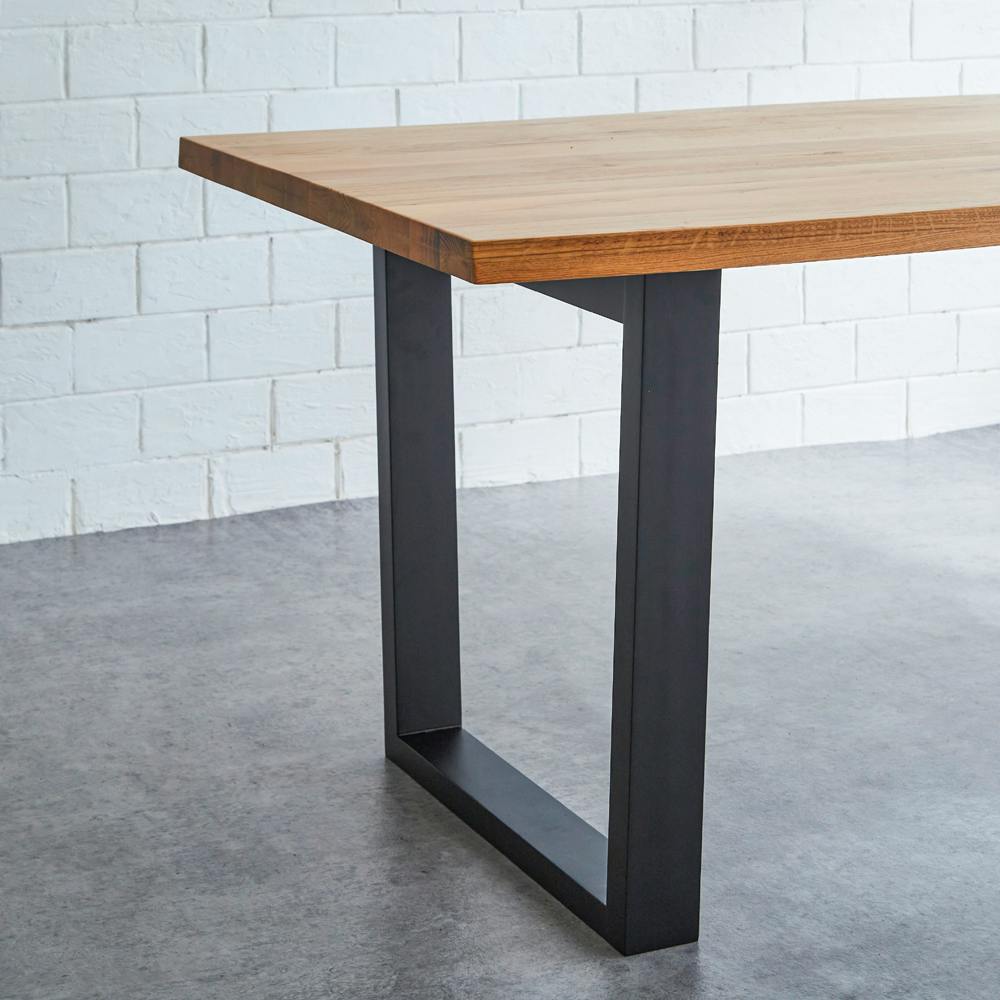 後藤家具物産 一枚板風160オーク無垢材を使用したダイニングテーブル