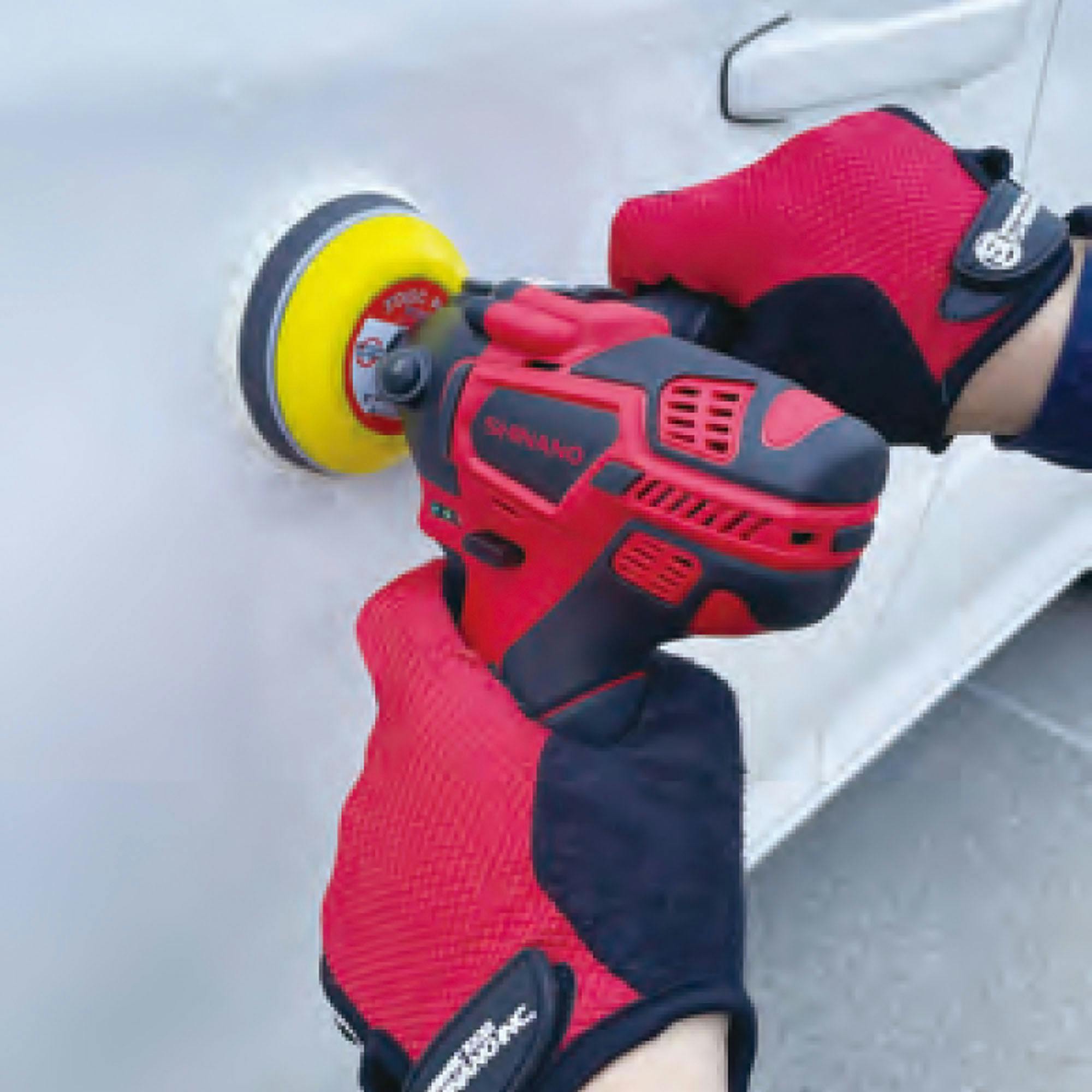 信濃機販 コードレスポリッシャー SI-440P 工具 電動 コードレス 小型