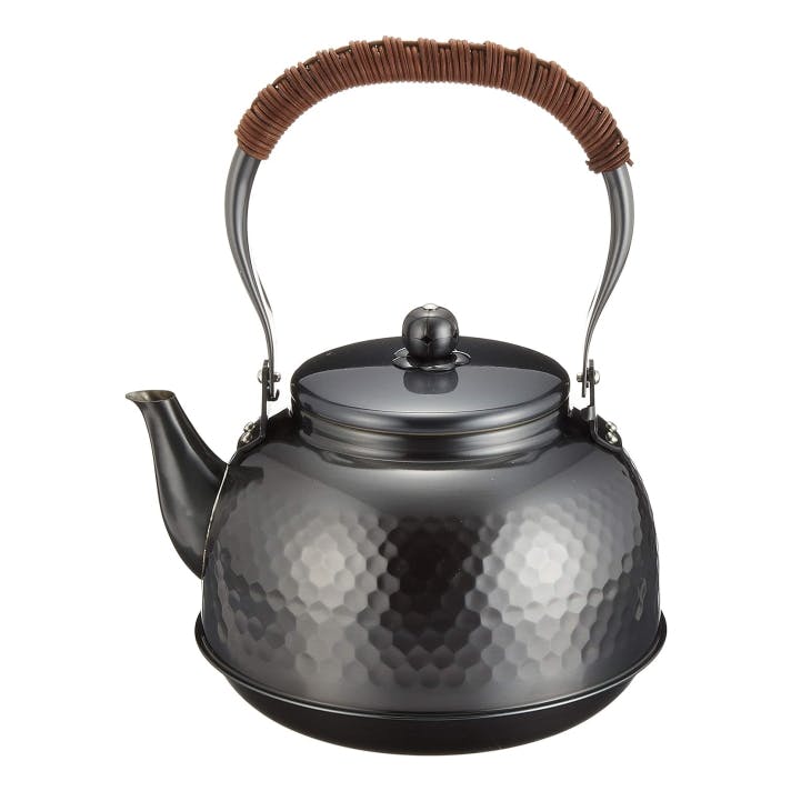 純銅黒銅仕上げ 槌目湯沸かし 2300ml BC-7 日本製 銅製品 銅 お湯