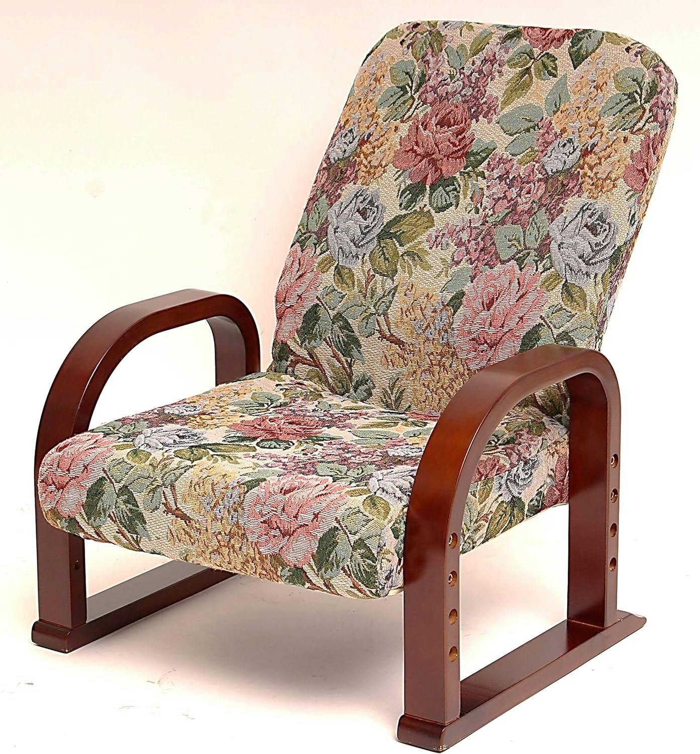 Vita 立ち座りラクラク座椅子 ミドル ゴブラン リクライニング 高さ