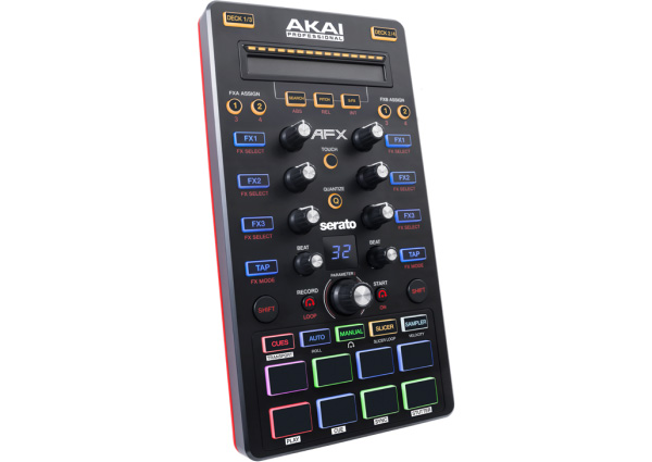 AKAI AMX 発表！小型DJミキサーでSeratoDJ対応！DVS拡張機能対応