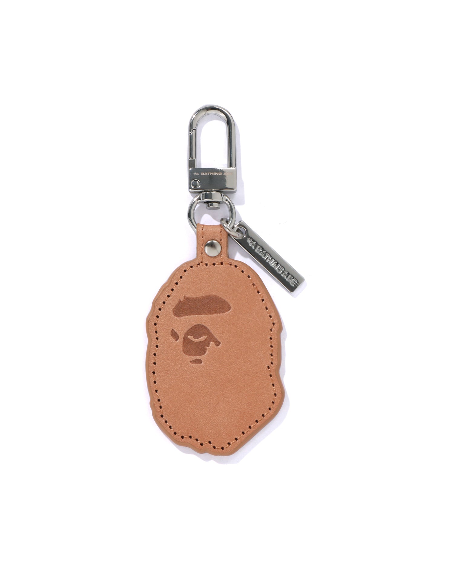 A BATHING APE® Ape Head Leather Keychain | Bape official website