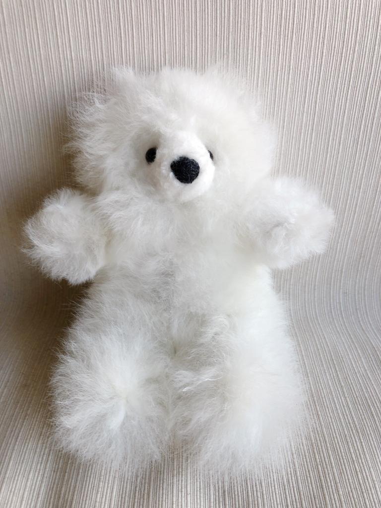 ぬいぐるみ アルパカ 100％ テディベア くま teddybear