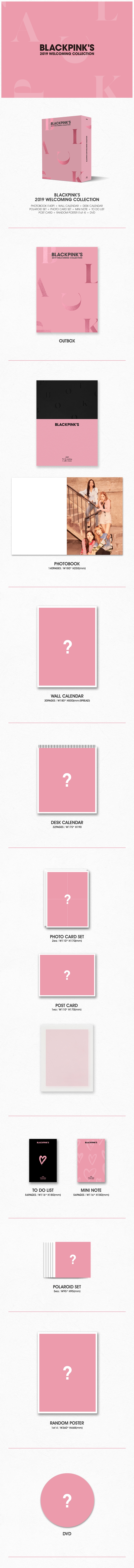 K-POP・アジア BLACKPINK'S 2019 WELCOMING COLLECTION BLACKPINK 2019