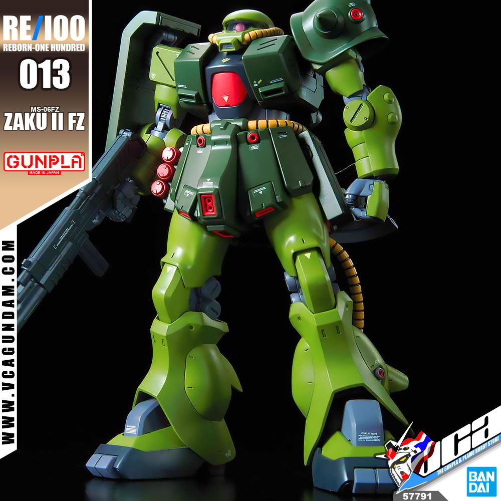 Bandai® RE100 MS-06FZ ZAKU II FZ : Inspired by LnwShop.com (v2)