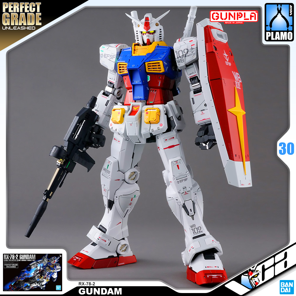 Bandai® Perfect Grade Unleashed PG RX-78-2 GUNDAM 40th Anniversary