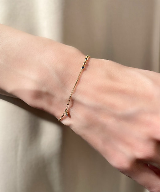 ウィー バイ ホワイトバード サファイアブレスレット 1032801