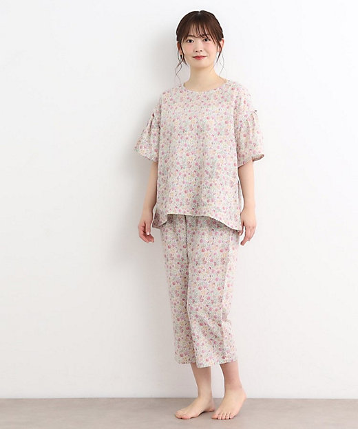 シャーストン柄 ダブルガーゼ生地パジャマ（2002407916