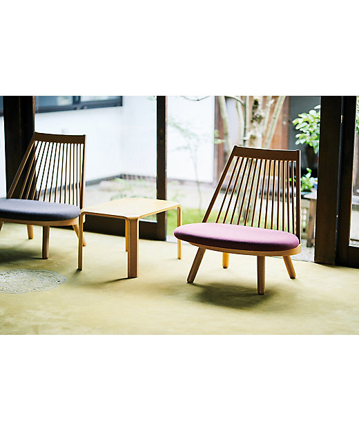 受注商品】スポークチェア ワインレッド S－5027NA－ST