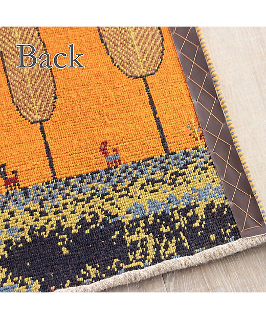 ☆ペルシャ 手織りギャッベ 玄関マットLサイズ 5 | 三越伊勢丹