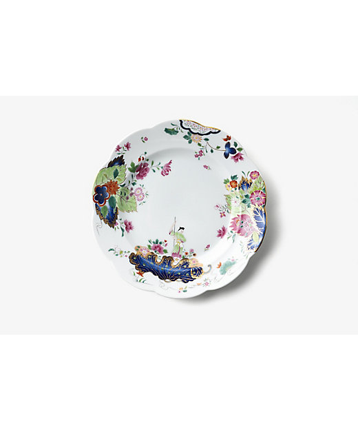 染錦絢爛草花絵 盛皿 | 深川製磁/フカガワセイジ | 三越伊勢丹