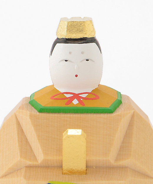 送料無料】奈良一刀彫 神泉作 段飾雛 中（三越） | 神泉/シンセン