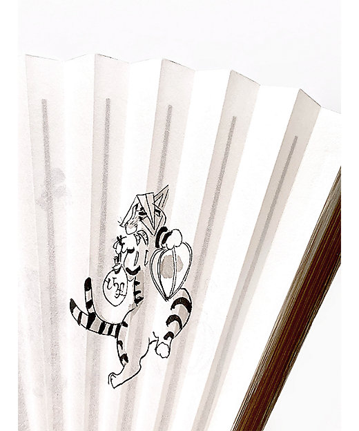 墨手描き扇子 百鬼夜行 | アトリエ・Kinami(石塚智之)/アトリエ