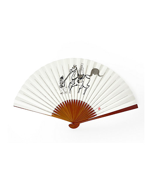 石塚智之手描き扇子『神午』 | アトリエ・Kinami(石塚智之)/アトリエ