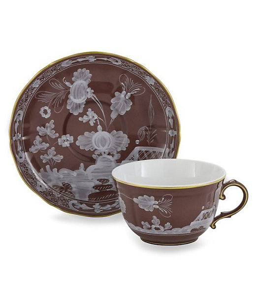 オリエンテイタリアーノ カスターニャ ティーカップ＆ソーサー