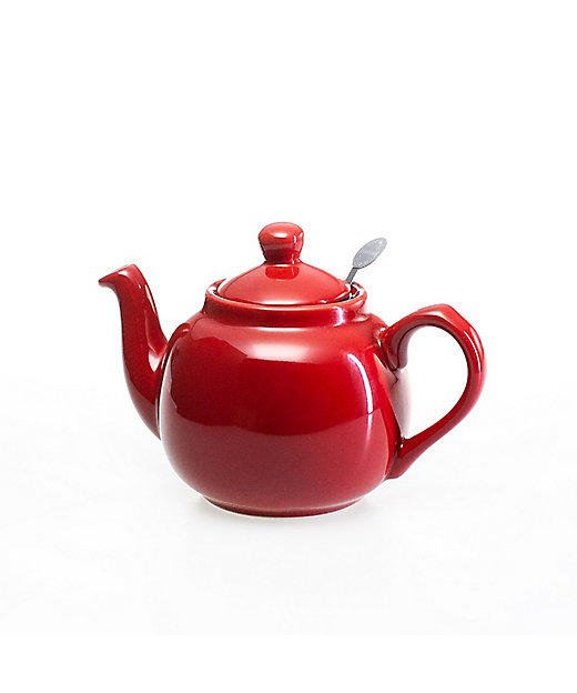 ☆ファームハウス ティーポット 2cup用 レッド | London Pottery