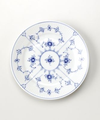 ブルーフルーテッド プレイン プレート 19cm | ROYAL COPENHAGEN