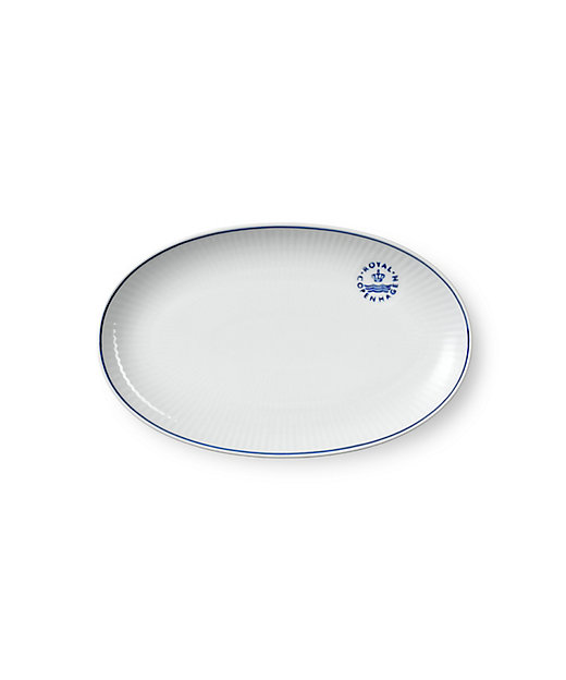 ブルーライン オーバルディッシュ23．5cm | ROYAL COPENHAGEN