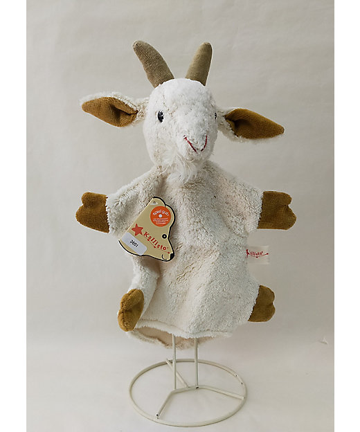 受注商品】＜カリスト社＞手人形 白やぎ | ATELIER NIKI TIKI