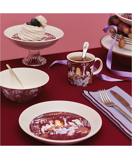 ムーミン フェスティブモーメント プレート19cm | ARABIA/アラビア