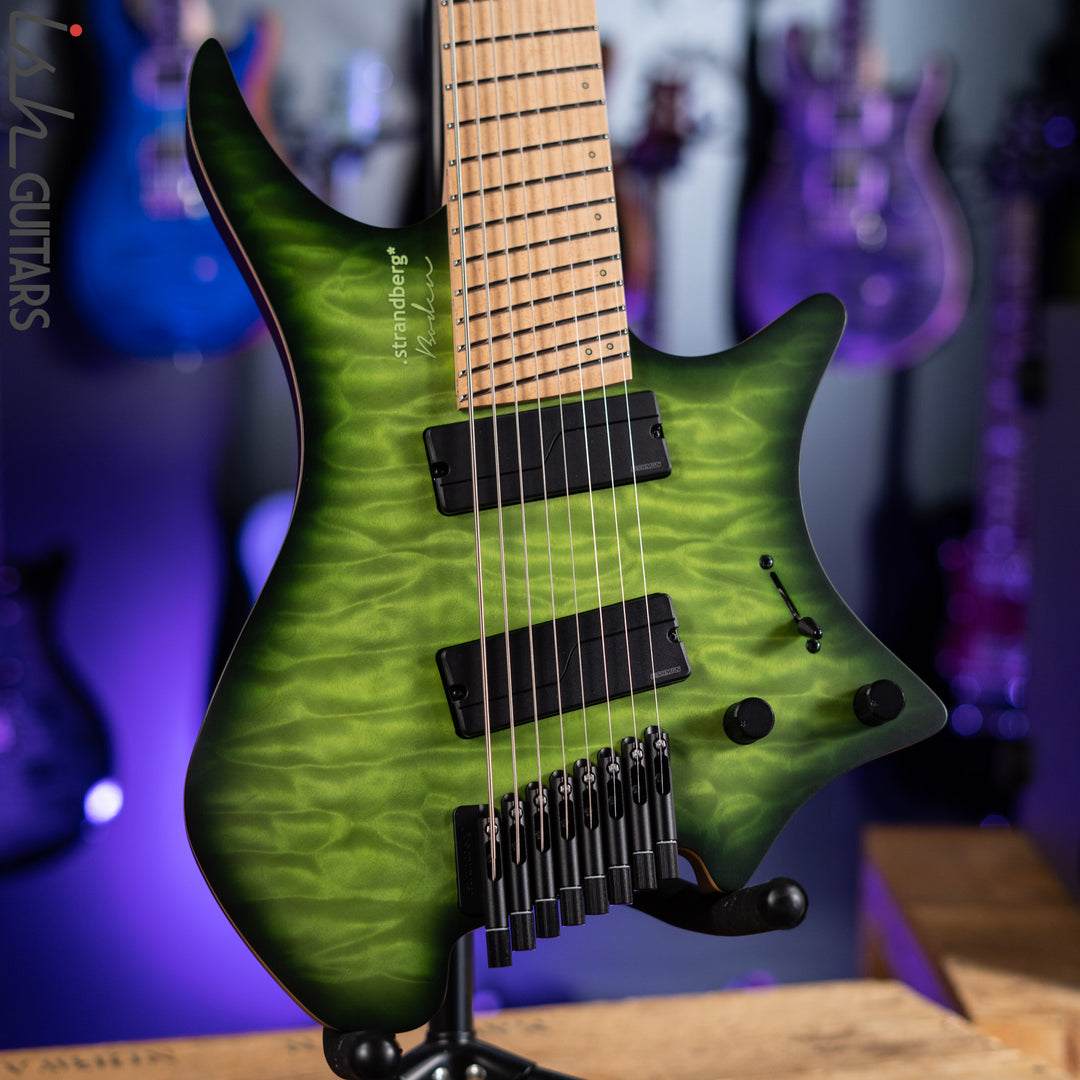 Strandberg Boden Original NX 8 Earth Green Demo – Ish Guitars