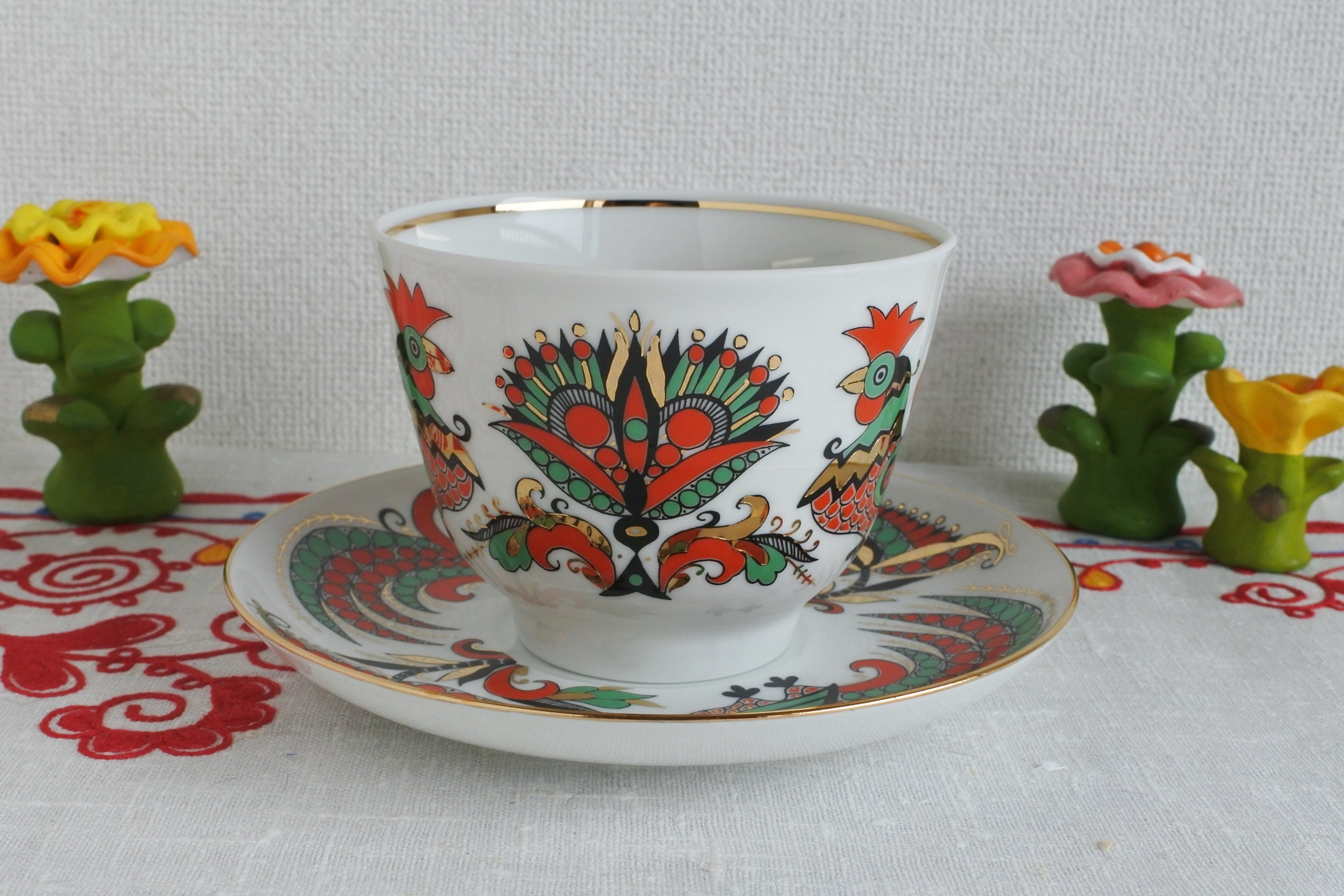 ロシア製陶磁器 ロモノーソフ陶磁器 インペリアルポーセリン ロシアの