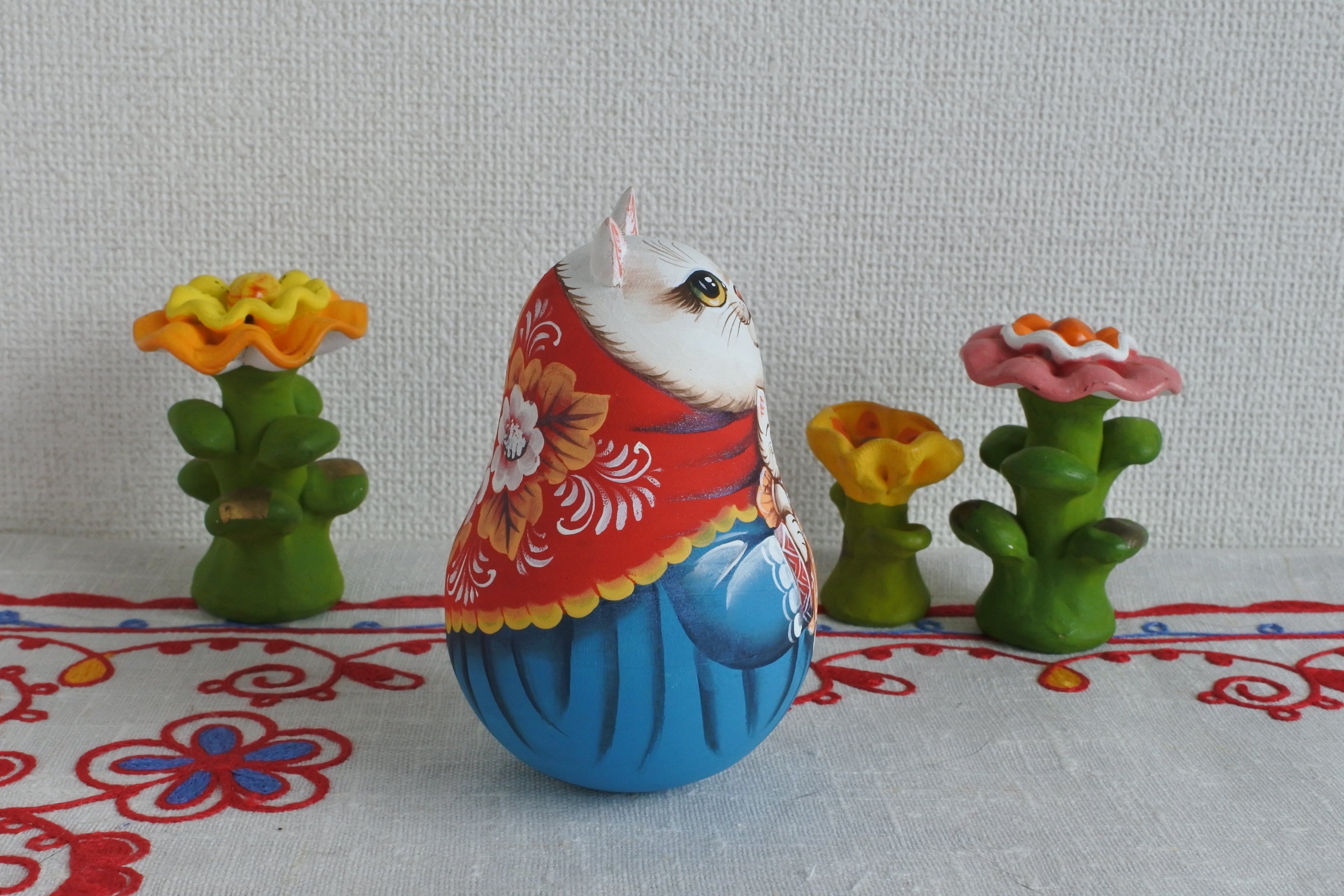 作家ものマトリョーシカ ロシア人アーティスト ロシア雑貨いりえの