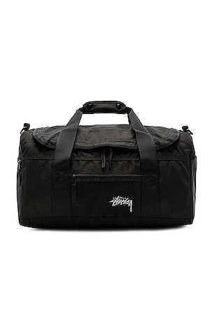 Stussy Stock Duffle Bag in Black | REVOLVE