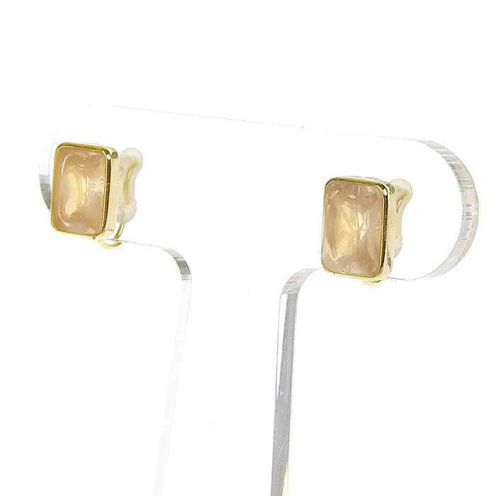 スクエアノンホールピアス(イヤリング) ノンホールピアス 痛くない