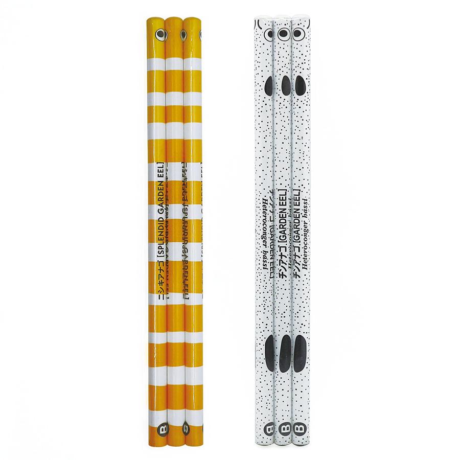 沖縄限定】鉛筆3本セット（ちんあなご / にしきあなご） : 名護商店