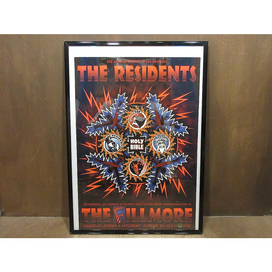 ビンテージ90's○THE RESIDENTS 1998年コンサートポスター○240924i7