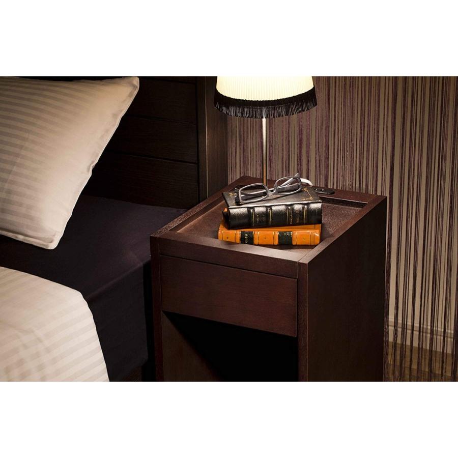 ナイトテーブル サイドテーブル ベッド サイドチェスト 引出し付 NT