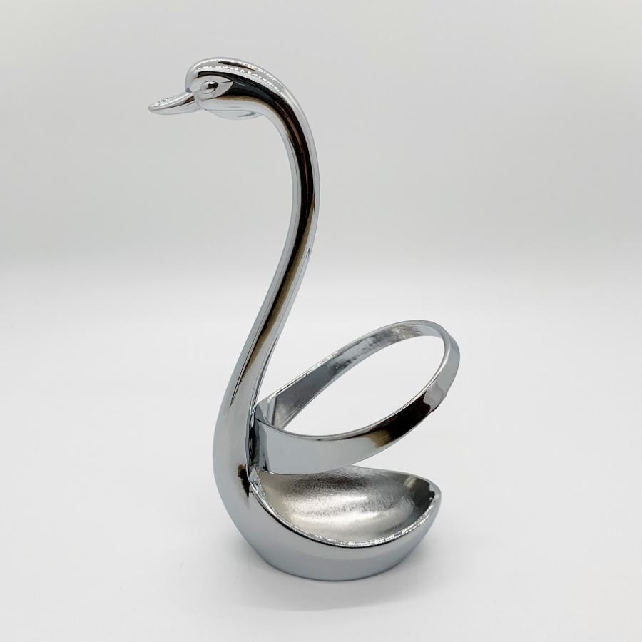 スワン カトラリーセット スプーンフォーク付き おしゃれ 卓上