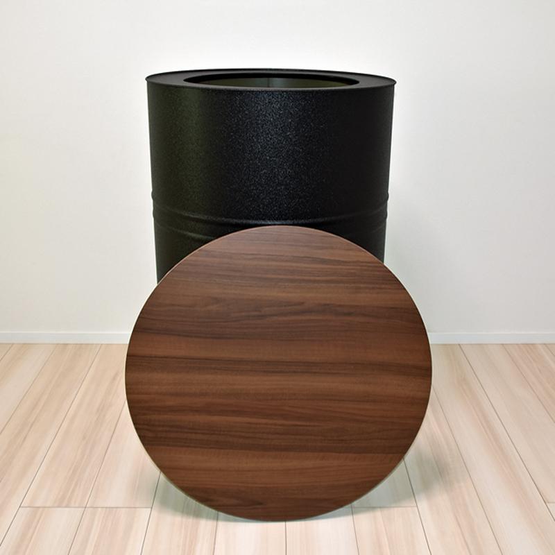 ドラム缶テーブルDRM930 D65×H93cm 立ち飲みテーブル バーテーブル