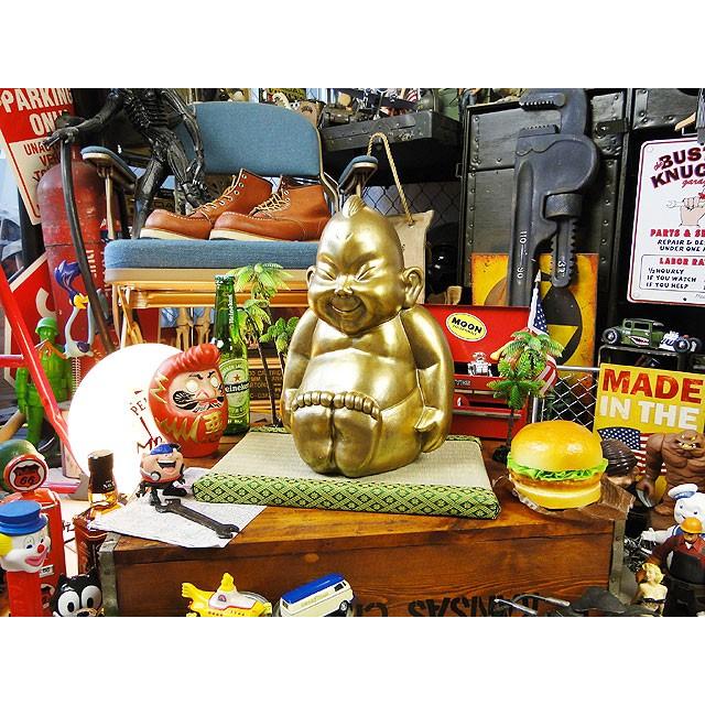 大阪名物ビリケンさんの縁起のええ置物 （Lサイズ） ※ミニ畳は別売です