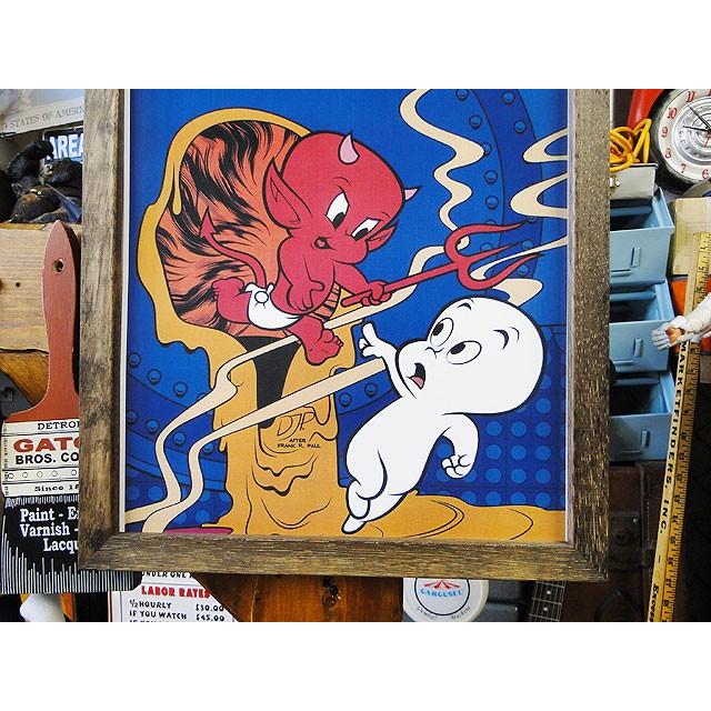 ポスターフレーム （キャスパー/ホットスタッフ1） ポスター＆木製