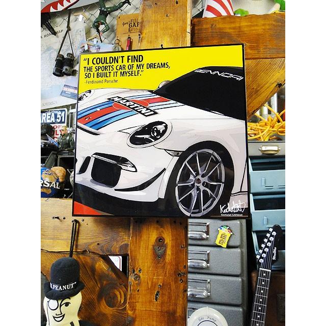 ポルシェ ポップアートフレーム （911 マルティーニレーシング