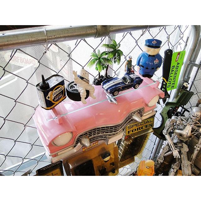 ピンクキャデラック カーシェルフ Sサイズ アメリカ雑貨 アメリカン