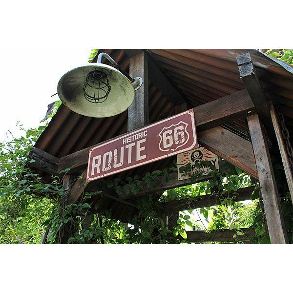 アメリカン レトロ 昔のルート66 ウッドサイン （ヒストリックルート66